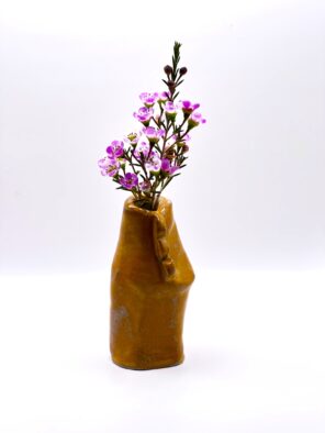 Vase gelb